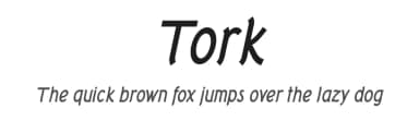 Tork by Typodermic Fonts — Sans Serif Font — thumbnail 1