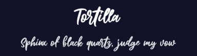 Tortilla by Weape Studio — Script Handwritten Font — thumbnail 2