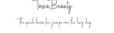 Tosca Beauty by Runsell Studio — Script Handwritten Font — thumbnail 1