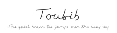 Toubib by JBFoundry — Script Handwritten Font — thumbnail 1