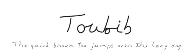 Toubib by JBFoundry — Script Handwritten Font