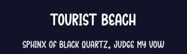 Tourist Beach by Scratchones — Script Handwritten Font — thumbnail 2