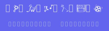 Toys'4U — Dingbats Font — thumbnail 3