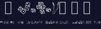 Toys'4U — Dingbats Font — thumbnail 2
