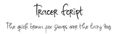 Tracer Script by Omotu Studio — Script Handwritten Font — thumbnail 1
