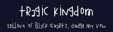 Tragic Kingdom by Des Gomez — Script Handwritten Font — thumbnail 2
