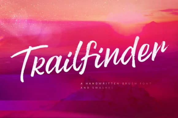 Trailfinder Font by Ayca Atalay — Script Handwritten Font