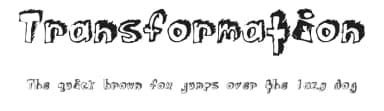 Transformation by Christine Kirby — Script Handwritten Font — thumbnail 1
