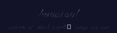 Transient by Manuel Ramos — Script Handwritten Font — thumbnail 2