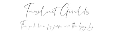 Transilvant Geraldis by Storytype Studio — Script Handwritten Font — thumbnail 1