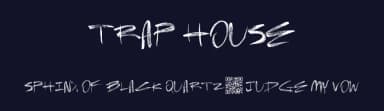 Trap House by Xerographer Fonts — Script Handwritten Font — thumbnail 2