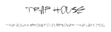 Trap House by Xerographer Fonts — Script Handwritten Font — thumbnail 1