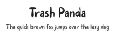 Trash Panda by TuNeuwin — Script Handwritten Font — thumbnail 1