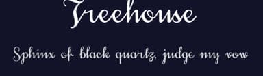 Treehouse by Måns Grebäck — Script Handwritten Font — thumbnail 2