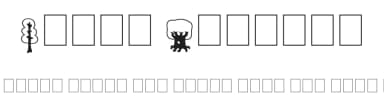 Trees Friends by imagex — Dingbats Font — thumbnail 1