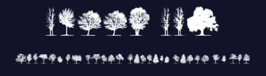 Trees TFB by zanatlija — Dingbats Font — thumbnail 2