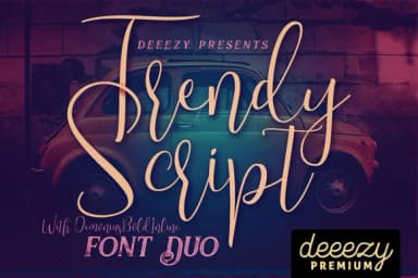 Trendy Font by JumboDesign — Script Handwritten Font — thumbnail 1
