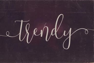 Trendy Font by JumboDesign — Script Handwritten Font — thumbnail 5