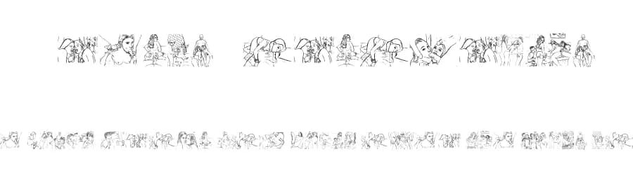 Trendy Pornography by The Wondermaker — Dingbats Font