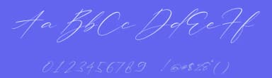 Trescilla Corinne by Integritype Studio — Script Handwritten Font — thumbnail 3