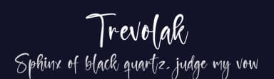 Trevolak by Letterena Studios — Script Handwritten Font — thumbnail 2