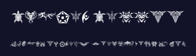 Tribal Tattoo by zanatlija — Dingbats Font — thumbnail 2