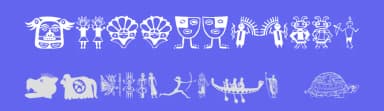 Tribalistica Figures by Manfred Klein — Dingbats Font — thumbnail 3