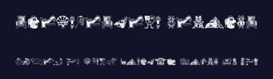 Tribalistica Figures by Manfred Klein — Dingbats Font — thumbnail 2
