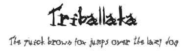 Triballaka by Tilion "Rogaty" — Script Handwritten Font — thumbnail 1
