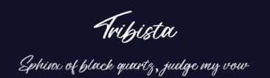 Tribista by Letterena Studios — Script Handwritten Font — thumbnail 2