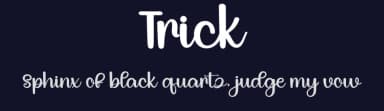 Trick by Inermedia Studio — Script Handwritten Font — thumbnail 2