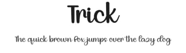 Trick by Inermedia Studio — Script Handwritten Font — thumbnail 1