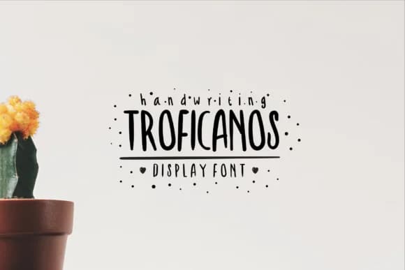 Troficanos Font by 24Design Studios — Script Handwritten Font