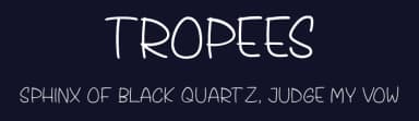 Tropees by Movink Studio — Script Handwritten Font — thumbnail 2