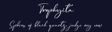 Trophyita by Rudhi Sasmito — Script Handwritten Font — thumbnail 2