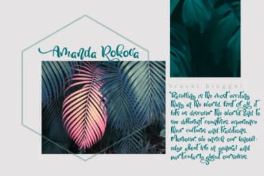 Tropical Font by Happy Letters — Script Handwritten Font — thumbnail 9