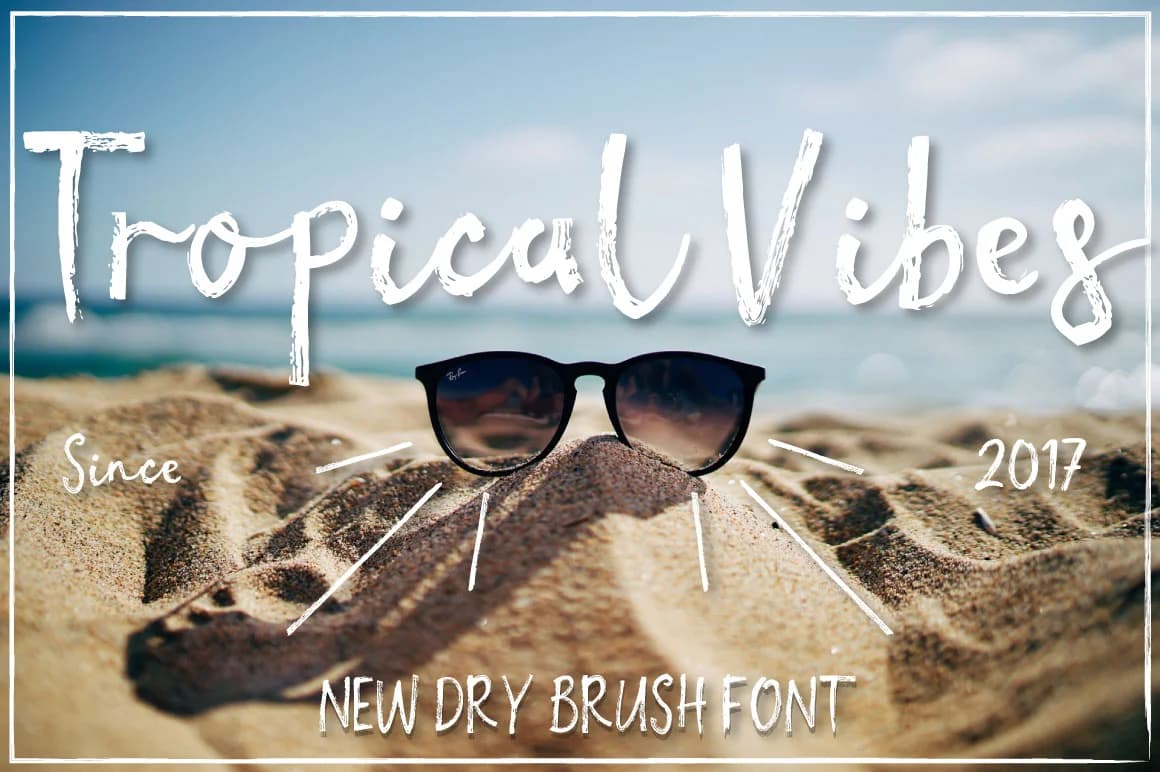 Tropical Vibes Font by Latin Vibes — Script Handwritten Font