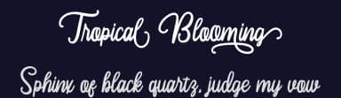 Tropical Blooming by Prioritype Co — Script Handwritten Font — thumbnail 2