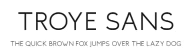 Troye Sans by Craft Supply Co. — Sans Serif Font — thumbnail 1