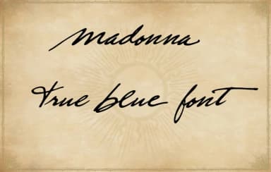 True Blue Font by Xpeehdroox — Script Handwritten Font — thumbnail 1