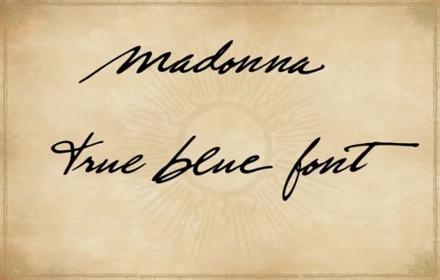 True Blue Font by Xpeehdroox — Script Handwritten Font