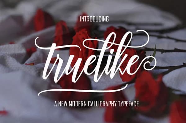 Truelike Font by Polem — Script Handwritten Font