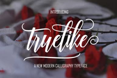 Truelike Font by Polem — Script Handwritten Font — thumbnail 1