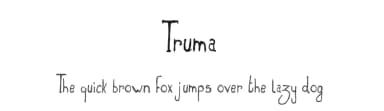 Truma by Tom Delmarcel — Script Handwritten Font — thumbnail 1