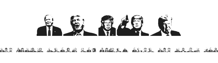 Trump by Simon Dunford — Dingbats Font