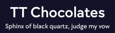 TT Chocolates by TypeType Foundry — Sans Serif Font — thumbnail 2