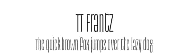 TT Frantz by TypeType Foundry — Sans Serif Font — thumbnail 1