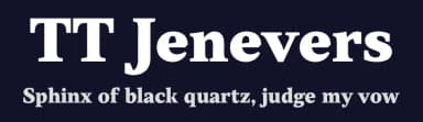 TT Jenevers by TypeType Foundry — Serif Font — thumbnail 2