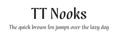 TT Nooks by TypeType Foundry — Serif Font — thumbnail 1
