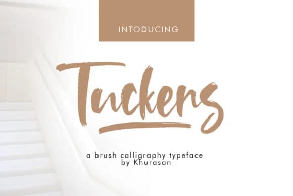 Tuckers Font by Khurasan — Script Handwritten Font